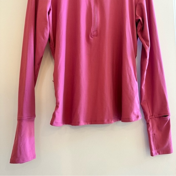 Under Armour Women's Qlifier Run 2 Half Zip Running Pink Jacket L - Picture 8 of 13